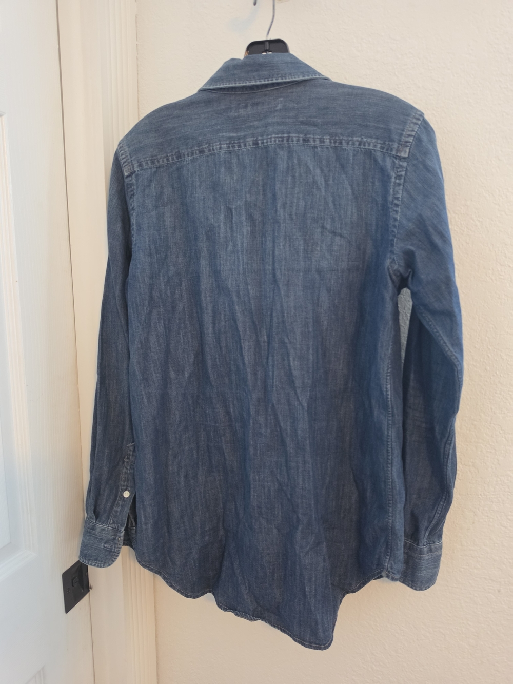 Ralph Lauren Women's Denim Button-Down Shirt - Blue - Picture 3 of 4
